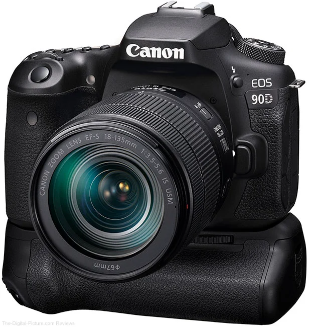 Canon EOS 90D with BG-E14 Grip