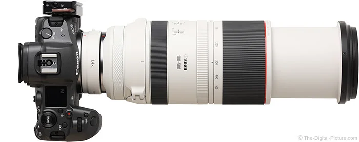 Canon RF 100-500mm F4.5-7.1 L IS USM Lens with Teleconverter