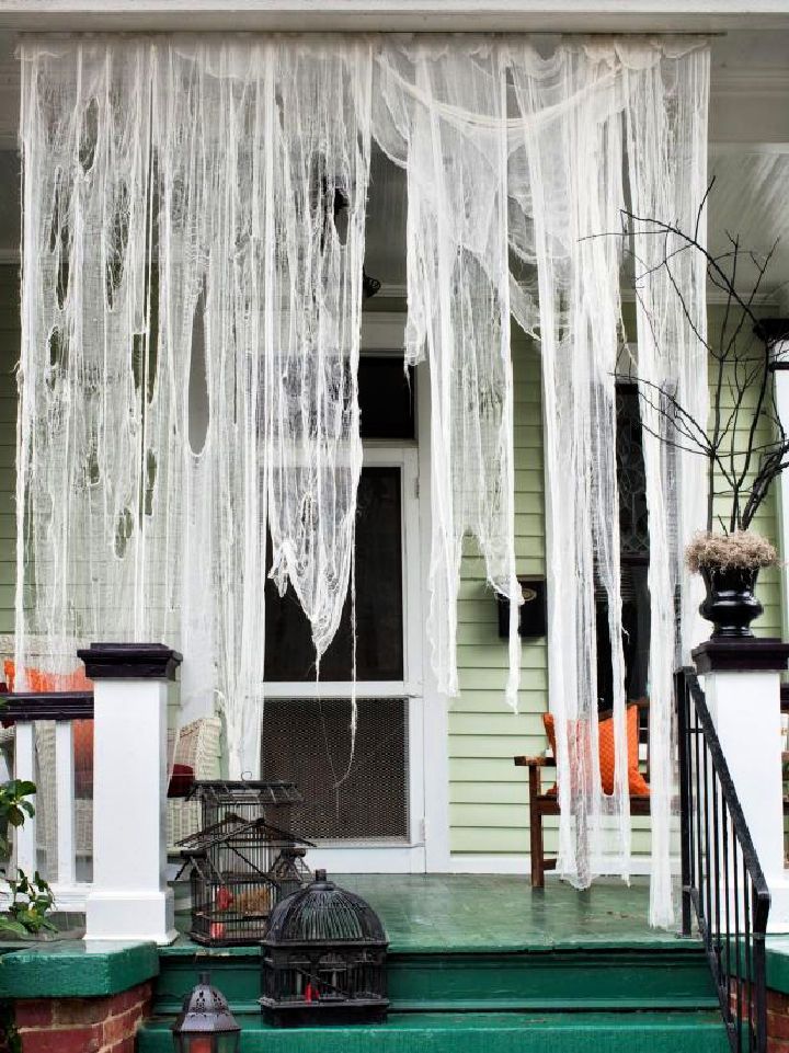 Ghostly Outdoor Party Draperies