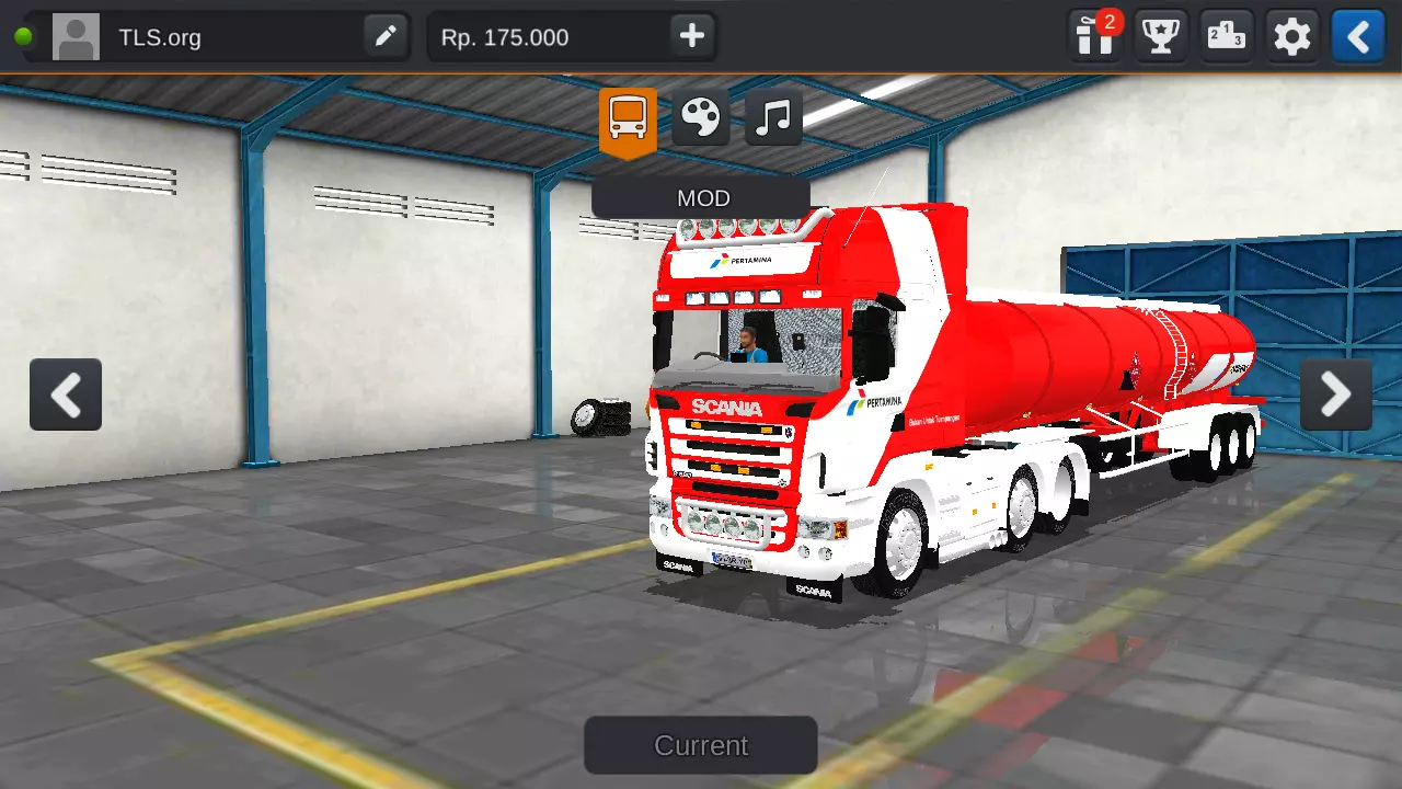 Truck Scania Pertamina