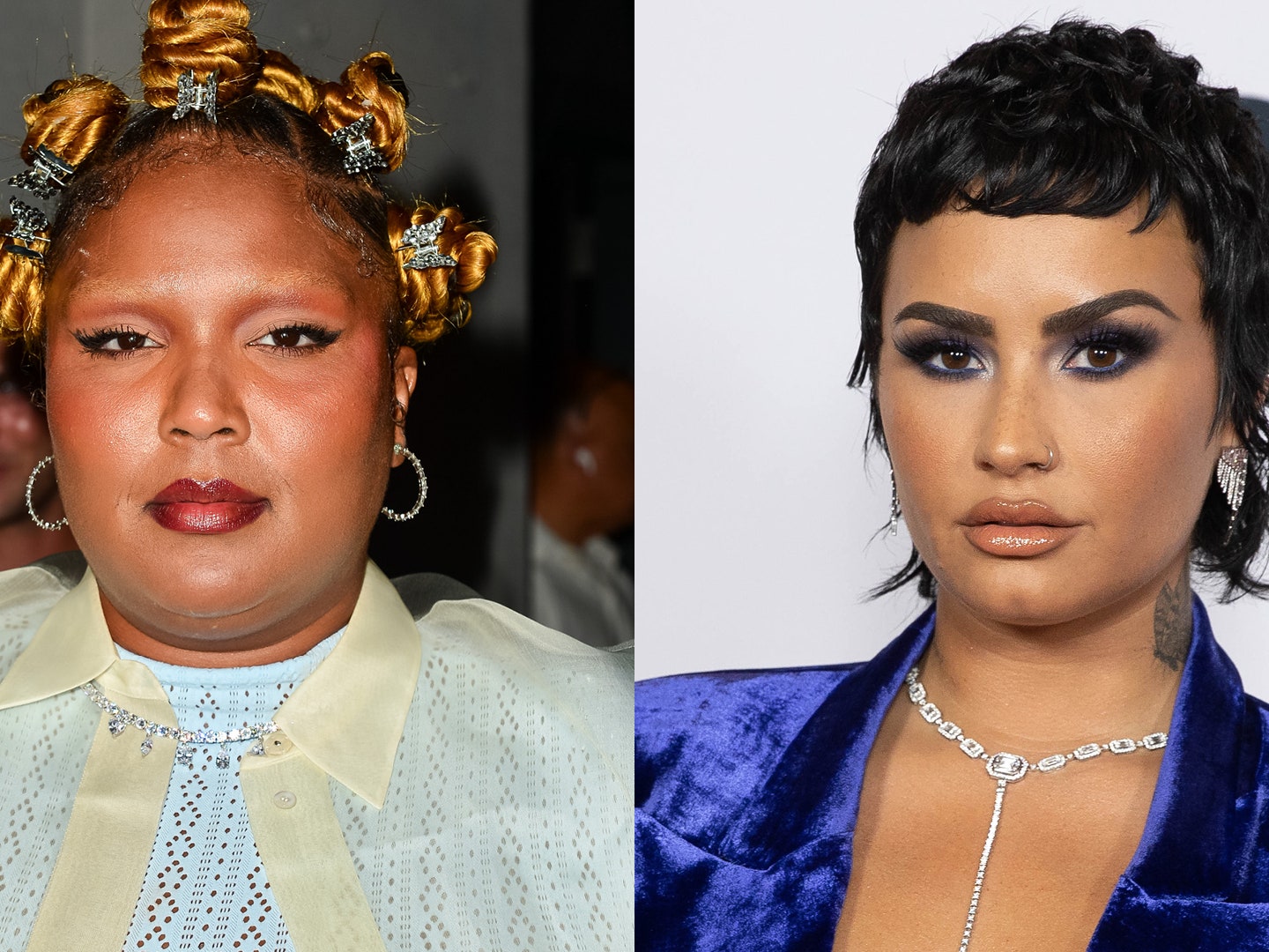 Lizzo Corrects Paparazzi Who Misgendered Demi Lovato