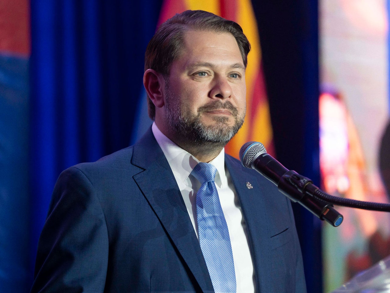 LGBTQ+ Ally Rubén Gallego Beats Far-Right Kari Lake For U.S. Senate in Arizona