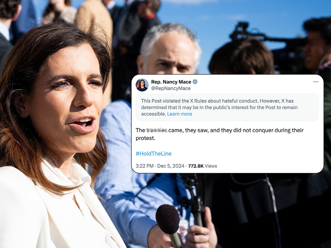 Nancy Mace, a Sitting Congresswoman, Is Openly Using Slurs Online