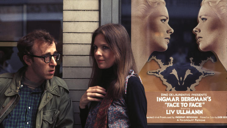 Woody Allen and Diane Keaton in Annie Hall