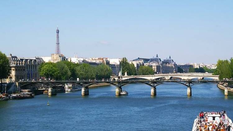 Cruise on the Saint-Martin Canal and the Seine River