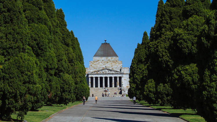 Visit the Shrine of Remembrance