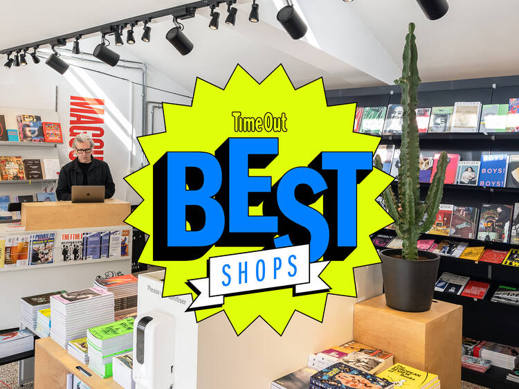 A graphic saying 'best shops'