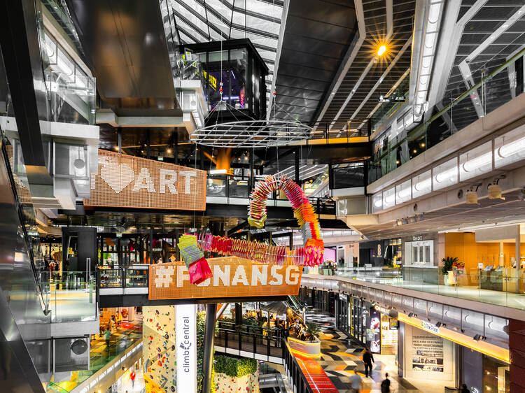 Funan is having an experiential art and retail trail to welcome the Year of the Snake