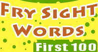 Fry Sight Words First Hundred - Sight Words - Second Grade