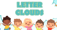 Letter Clouds - Alphabet - Preschool