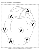 Identify Letters (a -z) - alphabet - Preschool