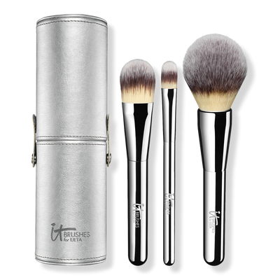 IT Brushes For ULTA Complexion Perfection Essentials 3 Piece Deluxe Brush Set