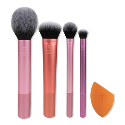 Real Techniques Everyday Essentials Makeup Brush & Sponge Set