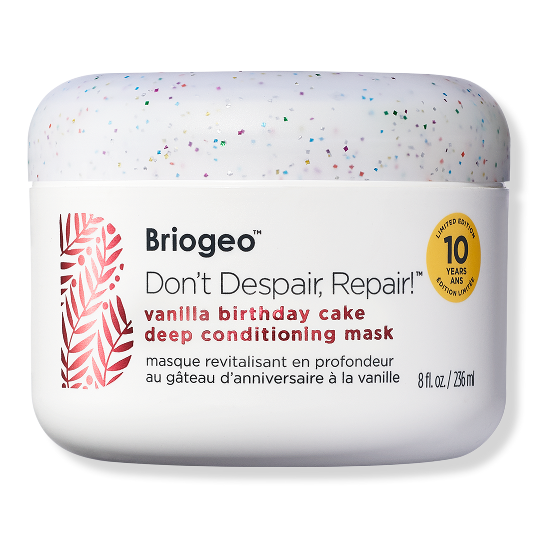 Briogeo Don't Despair, Repair! Deep Conditioning Mask Limited Edition Vanilla Birthday Cake Scent #1