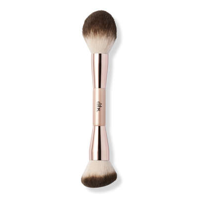 DIBS Beauty Duo Brush Face for Cream + Powder