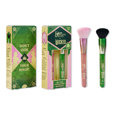 IT Brushes For ULTA IT Brushes for ULTA x Wicked Limited-Edition Blush & Foundation Makeup Brush Set