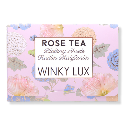 Winky Lux Rose Tea Blotting Sheets