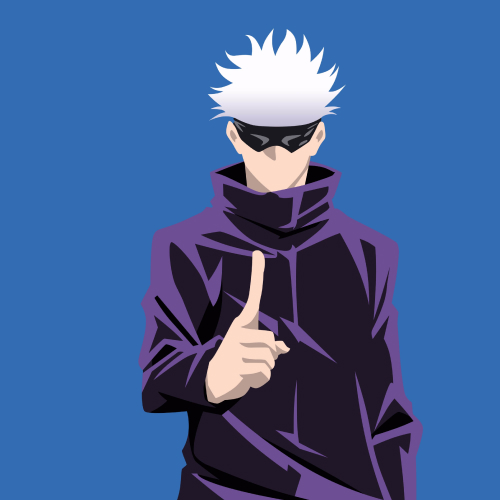 Gojo Satoru Minimalist