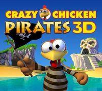 Portada oficial de Crazy Chicken Pirates 3D eShop para Nintendo 3DS