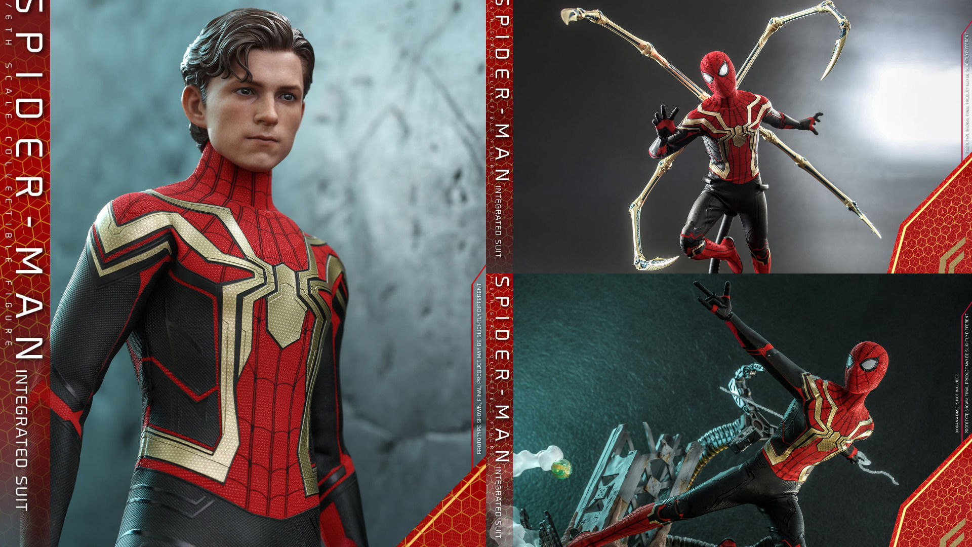 Spider-Man de Tom Holland recibe una espectacular figura inspirada en el traje  de 'No Way Home' - Vandal Random