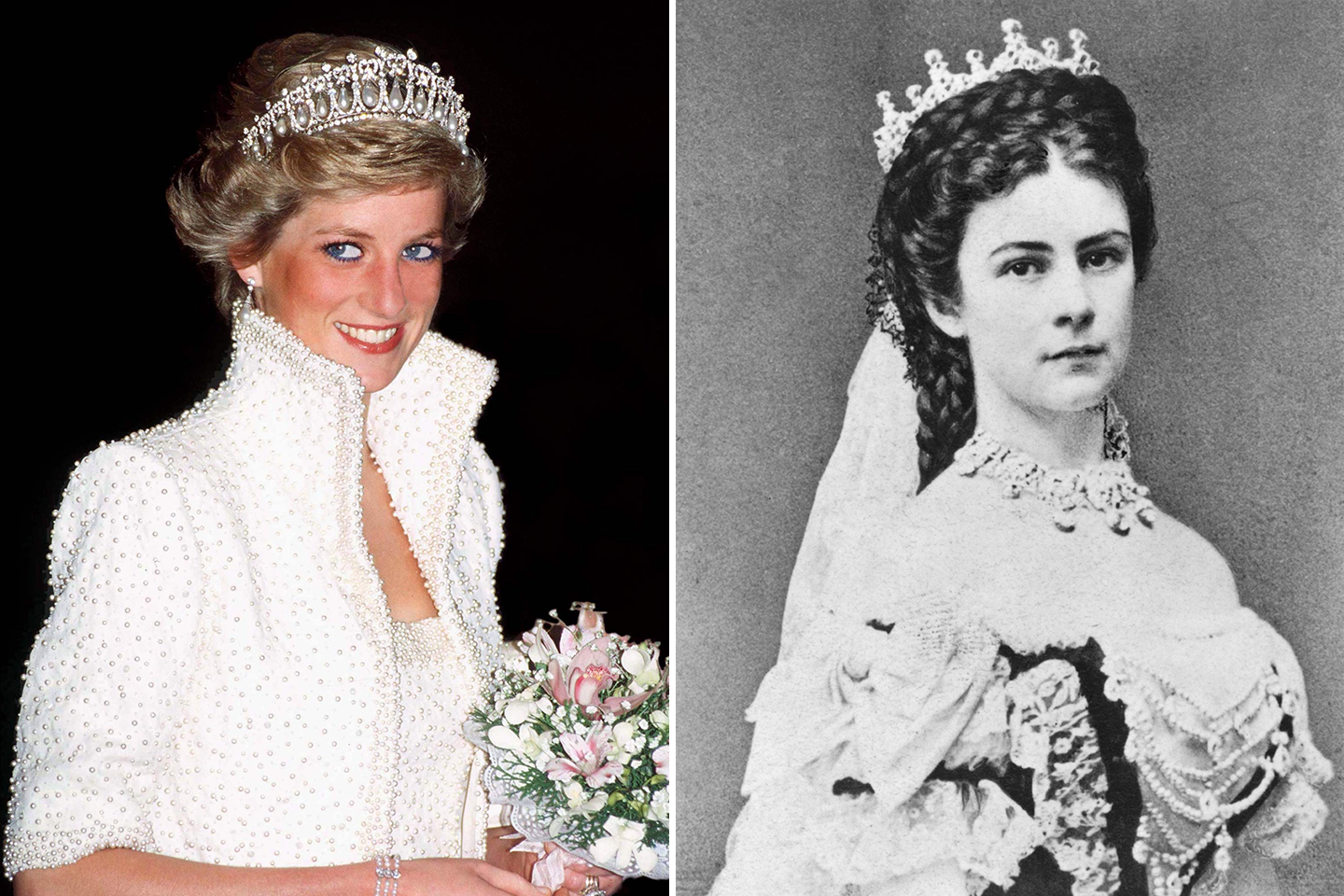 Image may contain Empress Elisabeth of Austria Diana Princess of Wales Human Person Jewelry Accessories and Tiara