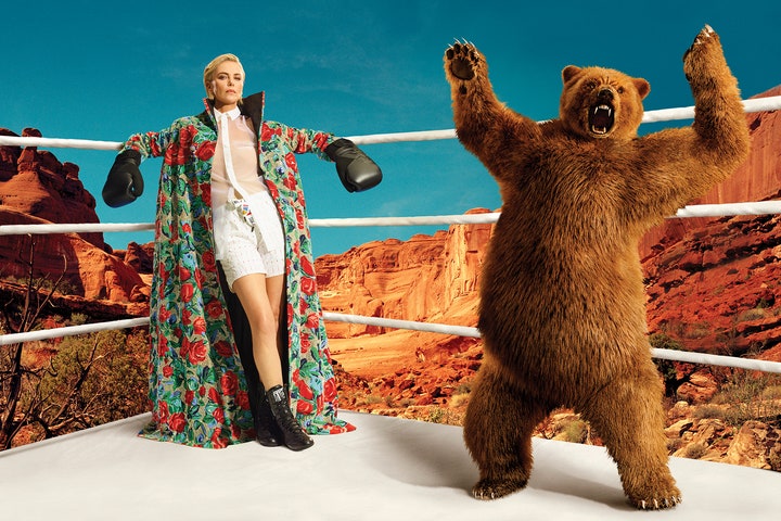 Image may contain Human Person Animal Wildlife Mammal Bear and Melissa George