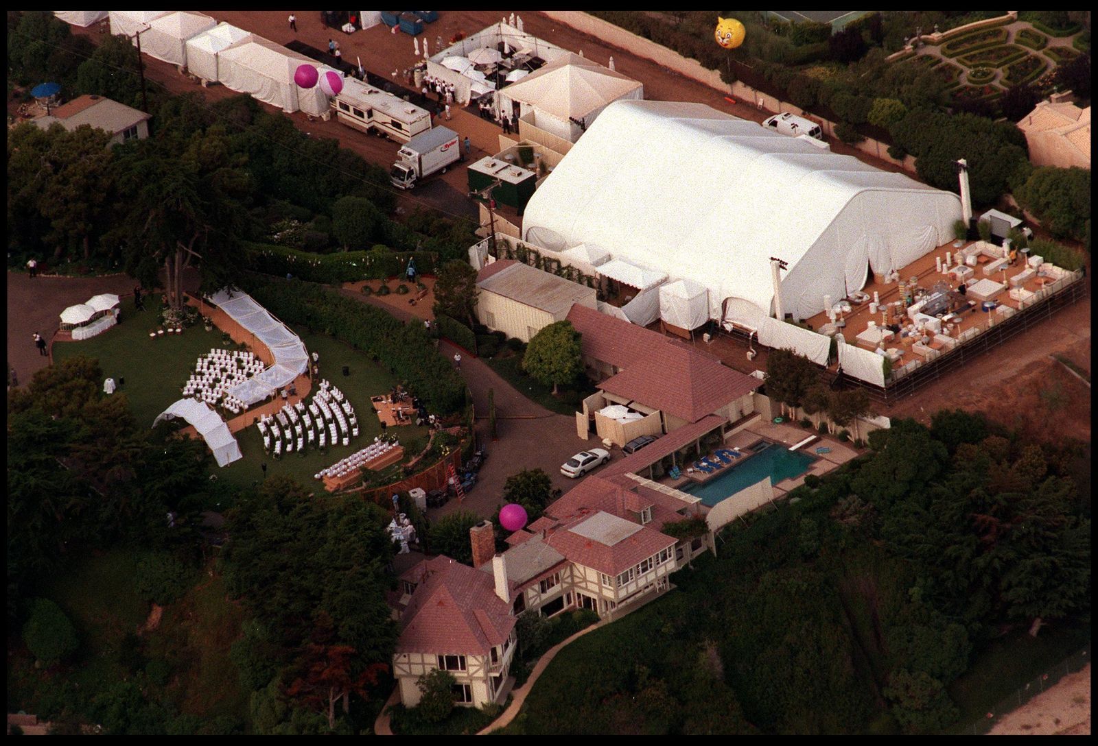 Finca de boda Jennifer Aniston y Brad Pitt