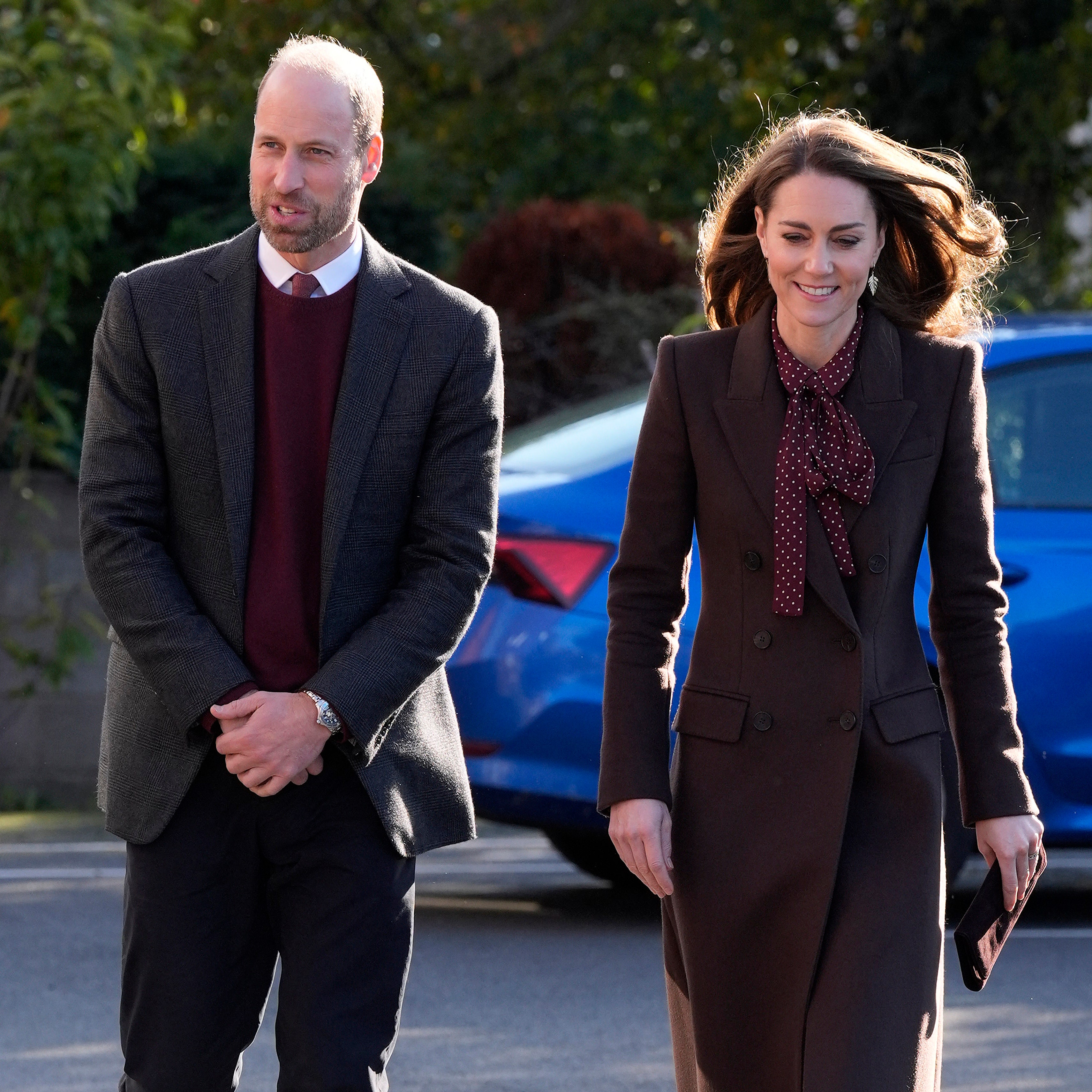 Kate Middleton’s return to public duties is a portrait of autumnal elegance