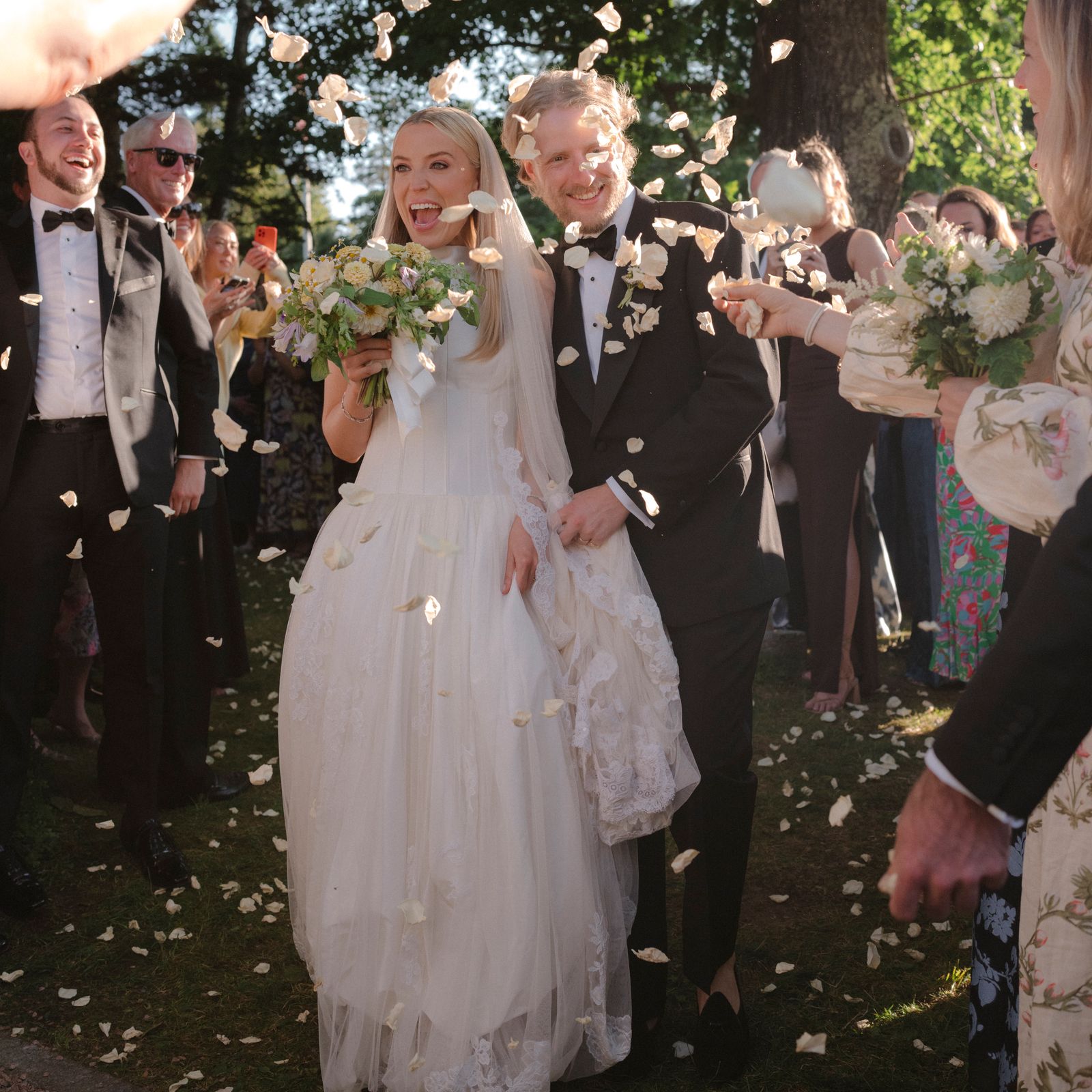 This Vogue Editor Bride Held a Classic New England Summer Wedding on a Rockefeller Farm in Maine