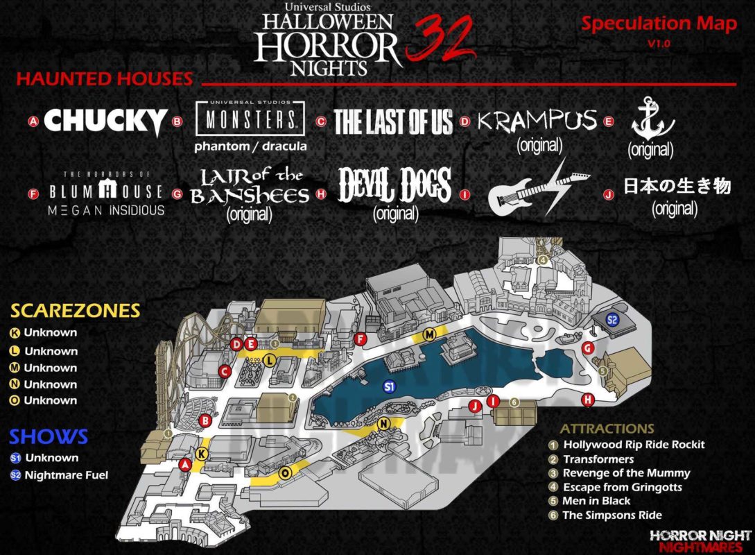 Universal Orlando Halloween Horror Nights 2024 A