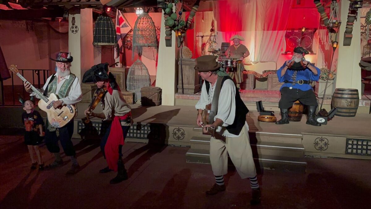 VIDEO: Rusty Cutlass Pirate Band Returns for Mickey's Not-So-Scary ...