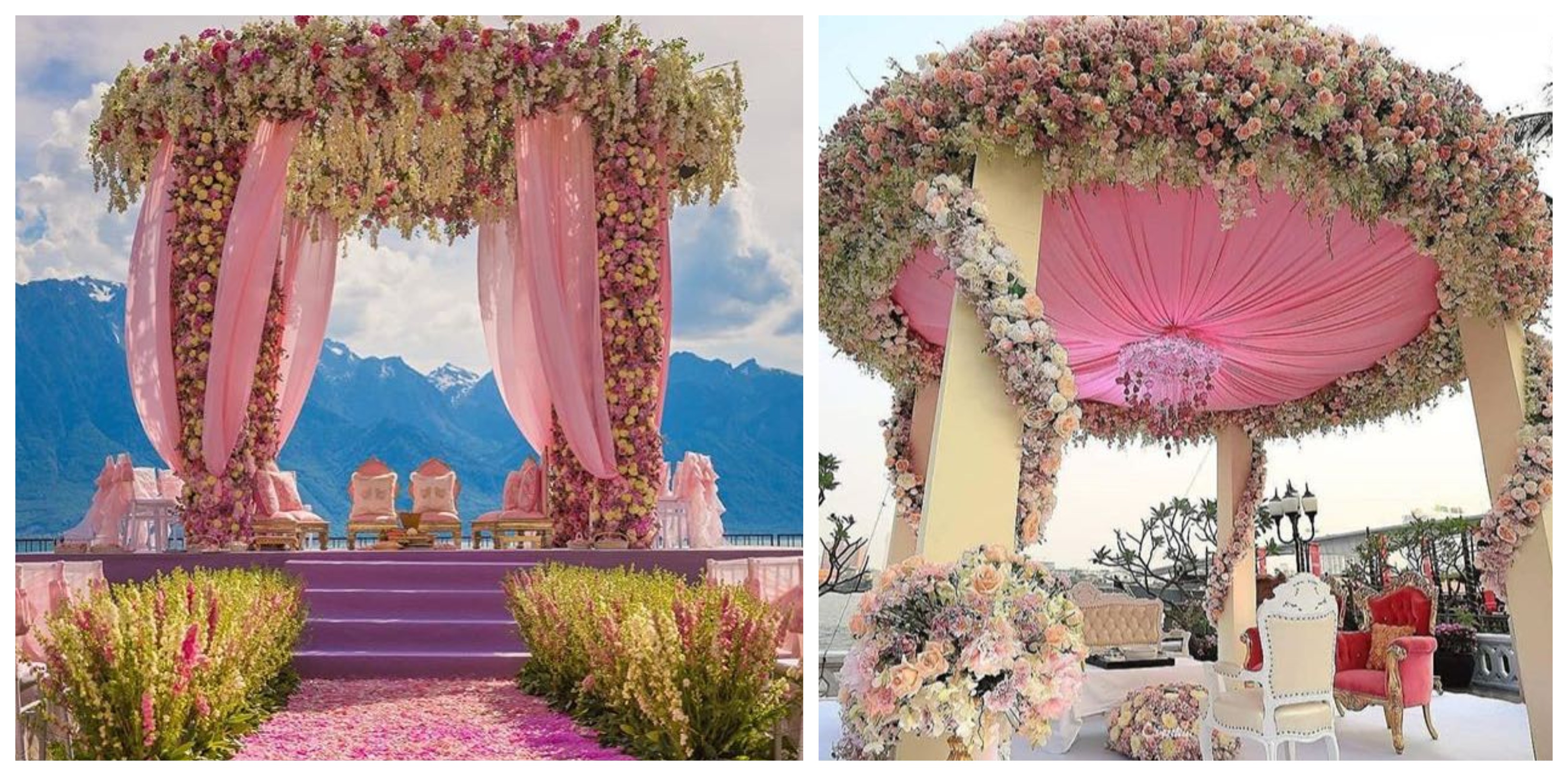 The Most Gorgeous Outdoor Wedding Mandap Decoration Ideas We Came