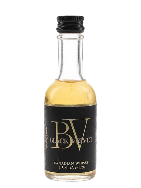 Black Velvet Bottled 1980s 4.5cl / 43%