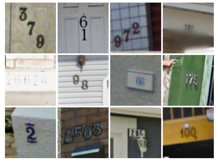 Difﬁcult but correctly transcribed examples from the internal street numbers dataset.