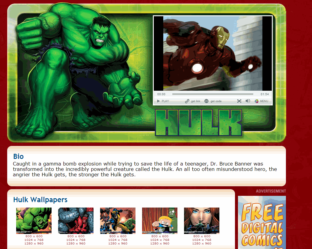 Hulk smash puny website