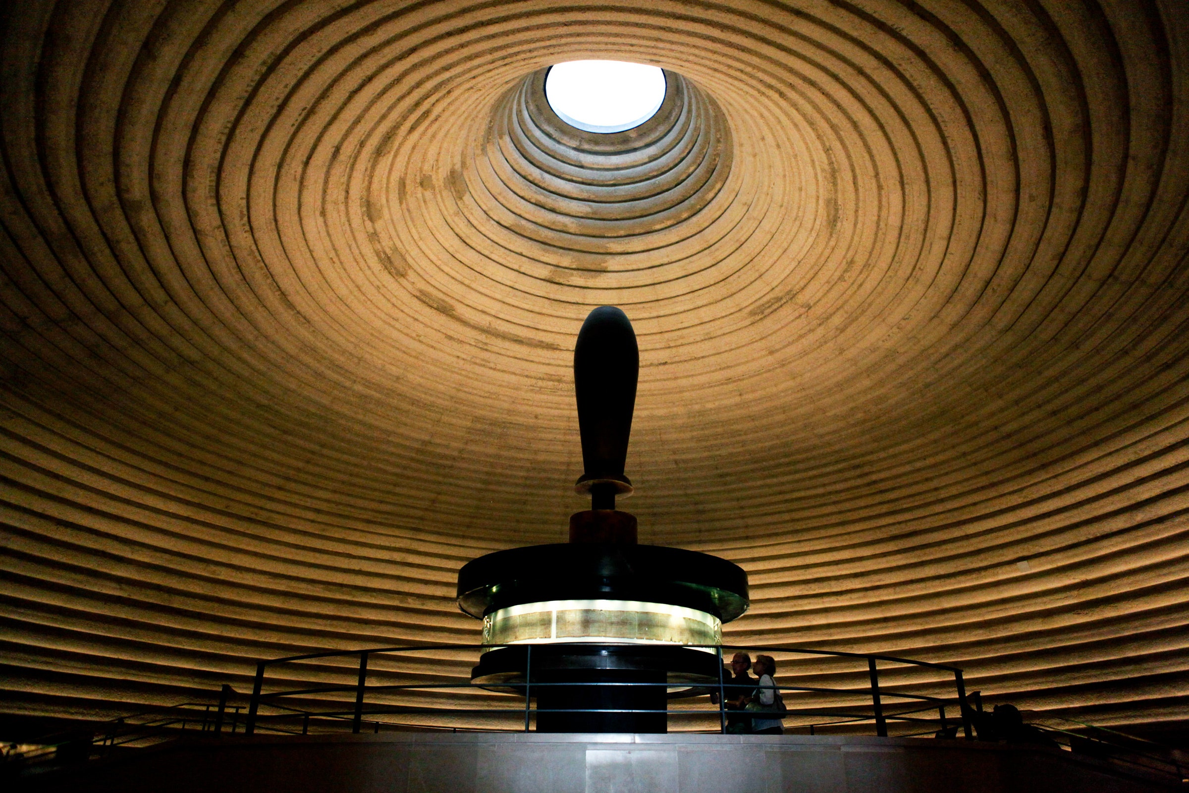 The vault of the Shrine of the Book building