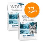 2 x 1kg Wolf of Wilderness Dry Dog Food - Try Now!