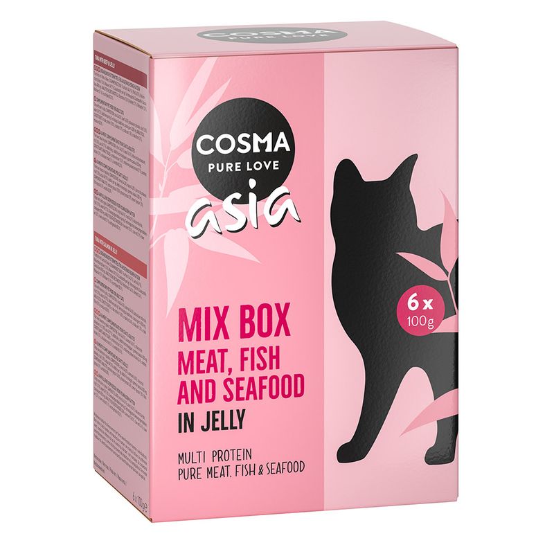 Cosma Asia in Jelly Pouches 6 x 100g