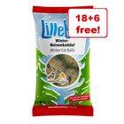 24 x 90g Lillebro Fat Balls Wild Birds Food - 18 + 6 Free! *