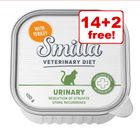 16 x 100g Smilla Veterinary Diet Wet Cat Food - 14 + 2 Free! *