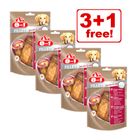 4 x 80g 8in1 Fillets Pro Dog Treats - 3 + 1 Free! *