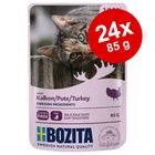 Bozita Chunks in Gravy Pouch -säästöpakkaus 24 x 85 g