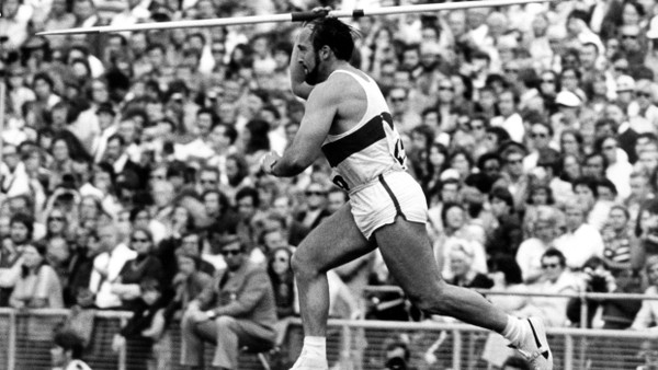 Der Wurf seines Lebens: Klaus Wolfermann bei seinem Olympiasieg 1972 in München