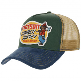 Casquette Trucker Lumber Supply Vert - Stetson