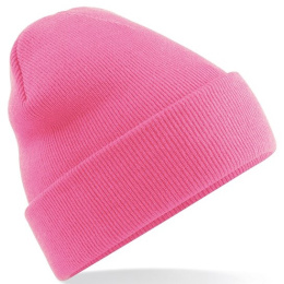 Pink Long Acrylic Beanie - Beechfield