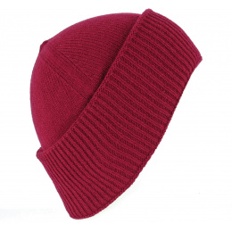 Bonnet Cousteau Laine Rouge - Traclet