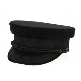 Marin Prinz Heinrich Wool Cap Black - Traclet