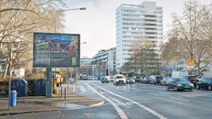 Strenge Vorschriften für Videowände in Frankfurt