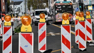 Baustellen sorgen in Städten für Frust