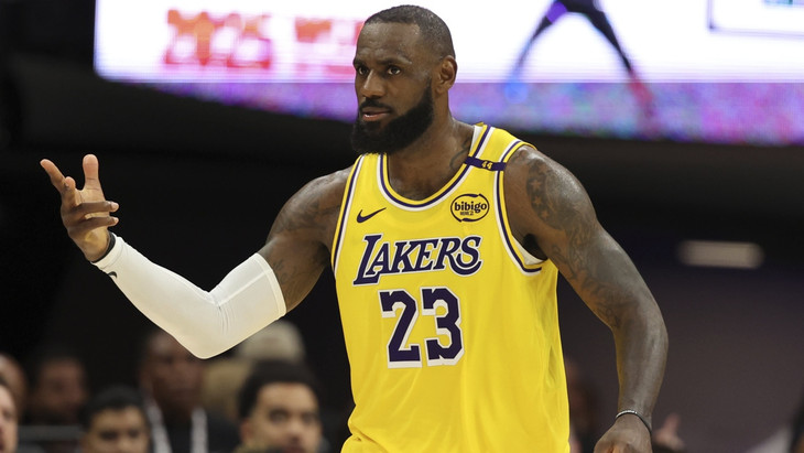 Er spielt und spielt und spielt: LeBron James